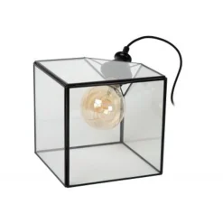 Lucide DAVOS Tafellamp-Transp.-1xE27-60W-Glas Online