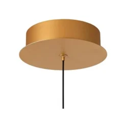 Lucide DILENKO Hanglamp-Mat Go.-Ø14-LED-4,2W-2700K-Glas