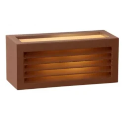 Lucide DIMO - Wandlamp Buiten - 1xE27 - IP54 - Roest bruin Hot