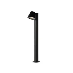 Lucide DINGO-LED - Sokkellamp Buiten - Ø 11,5 cm - LED Dimb. - GU10 - 1x5W 3000K - IP44 - Antraciet Sale