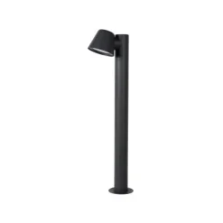 Lucide DINGO-LED - Sokkellamp Buiten - Ø 11,5 cm - LED Dimb. - GU10 - 1x5W 3000K - IP44 - Antraciet Sale