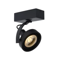 Lucide DORIAN - Plafondspot - LED Dim to warm - GU10 - 1x12W 2200K/3000K - Zwart Discount