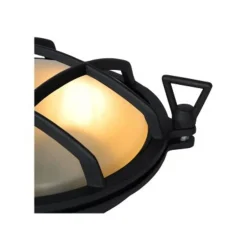 Lucide DUDLEY - Wandlamp Buiten - Ø 25 cm - 1xE27 - IP65 - Zwart Online