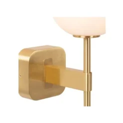 Lucide ELDA Wandlamp Badk.-Mat Go.-1xG9-33W-IP44-Metaal Discount