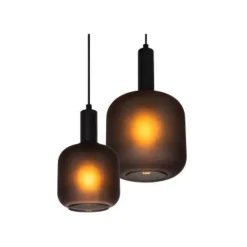 Lucide ELOISE Hanglamp-Zwart-4xE27-40W-Glas Best