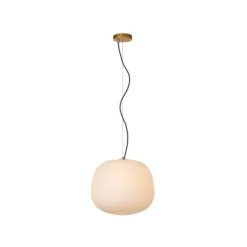 Lucide ELYSEE Hanglamp-Opaal-Ø38-1xE27-40W-Glas Hot
