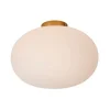 Lucide ELYSEE Plafonnière-Opaal-Ø38-1xE27-40W-Glas Sale