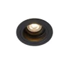Lucide EMBED - Inbouwspot - Ø 9,1 cm - 1xGU10 - Zwart Discount