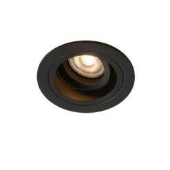 Lucide EMBED - Inbouwspot - Ø 9,1 cm - 1xGU10 - Zwart Discount