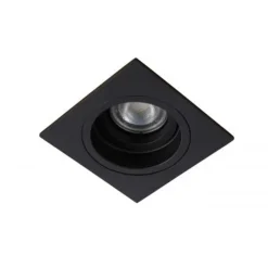 Lucide EMBED - Inbouwspot - 1xGU10 - Zwart Sale