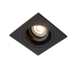 Lucide EMBED - Inbouwspot - 1xGU10 - Zwart Sale