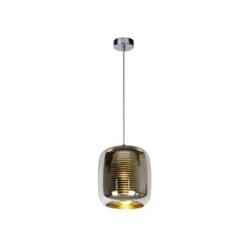 Lucide ERYN - Hanglamp - Ø 20 cm - 1xE27 - Chroom Online
