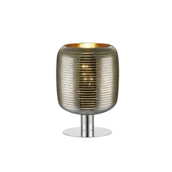 Lucide ERYN - Tafellamp - Ø 20 cm - 1xE27 - Chroom