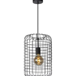 Lucide ESMEE - Hanglamp - Ø 26 cm - 1xE27 - Zwart Best