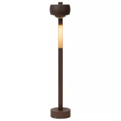 Lucide ESTAL - Sokkellamp - LED - 1x9W 2700K - IP54 - Roest bruin Sale