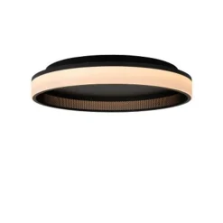 Lucide ESTREJA Plafonnière-Zwart-Ø40-LED Dimb.-40W New