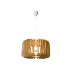 Lucide ETTA - Hanglamp - Ø 39 cm - 1xE27 - Licht hout Online