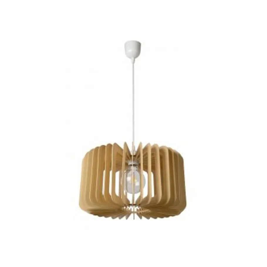 Lucide ETTA - Hanglamp - Ø 39 cm - 1xE27 - Licht hout Online