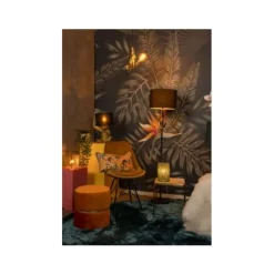 Lucide EXTRAVAGANZA CHIMP - Vloerlamp - Ø 35 cm - 1xE27 - Zwart Outlet