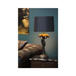 Lucide EXTRAVAGANZA COCONUT - Tafellamp - Ø 30,5 cm - 1xE27 - Zwart Best