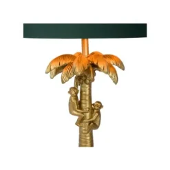 Lucide EXTRAVAGANZA COCONUT - Tafellamp - Ø 30,5 cm - 1xE27 - Mat Goud / Messing Online