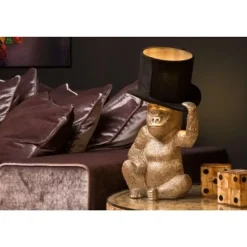 Lucide EXTRAVAGANZA GUST - Tafellamp - Ø 22,5 cm - 1xE14 - Zwart Best