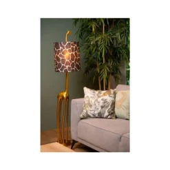 Lucide EXTRAVAGANZA MISS TALL - Vloerlamp - Ø 35 cm - 1xE27 - Mat Goud / Messing Sale