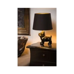 Lucide EXTRAVAGANZA SIR WINSTON - Tafellamp - 1xE14 - Zwart Hot