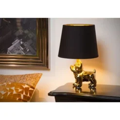 Lucide EXTRAVAGANZA SIR WINSTON - Tafellamp - 1xE14 - Goud Clearance