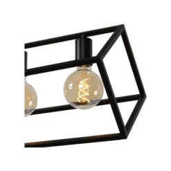 Lucide FABIAN - Hanglamp - 6xE27 - Zwart Best