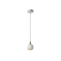 Lucide FAVORI - Hanglamp - Ø 9 cm - 1xGU10 - Wit Discount
