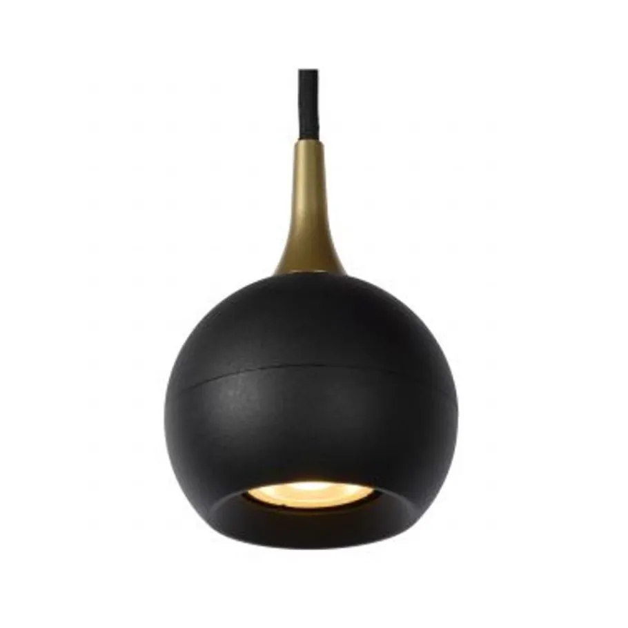 Lucide FAVORI - Hanglamp - 4xGU10 - Zwart New