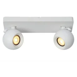 Lucide FAVORI - Plafondspot - 2xGU10 - Wit Online