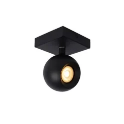 Lucide FAVORI - Plafondspot - 1xGU10 - Zwart Clearance