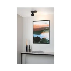 Lucide FAVORI - Plafondspot - 1xGU10 - Zwart Clearance