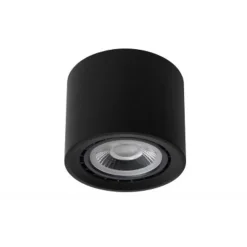 Lucide FEDLER Plafondspot Dim-to-warm GU10 Rond Zwart Clearance