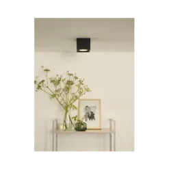 Lucide FEDLER Plafondspot Dim-to-warm GU10 Vierkant Zwa New