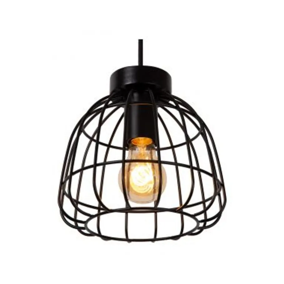 Lucide FILOX Hanglamp-Zwart-3xE27-40W-Metaal Online