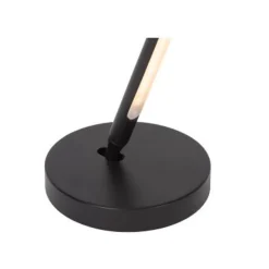 Lucide FINAN Tafellamp-Zwart-LED Dimb.-11W2700K-Alumin. Outlet