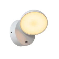 Lucide FINN Wandlamp Buiten-Wit-LED-12W-3000K-IP54-Metaal Best