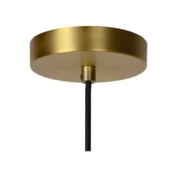 Lucide FIRMIN - Hanglamp - Ø 20 cm - 1xE27 - Mat Goud / Messing Discount