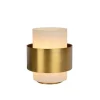Lucide FIRMIN - Tafellamp - Ø 20 cm - 1xE27 - Mat Goud / Messing Best