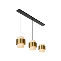 Lucide FIRMIN Hanglamp-Mat Go.-3xE27-40W-Glas Best