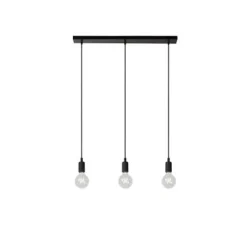 Lucide FIX MULTIPLE Pendel 3xE27/60W Zwart