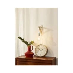 Lucide FIX WALL - Wandlamp - 1xE27 - Wit Hot