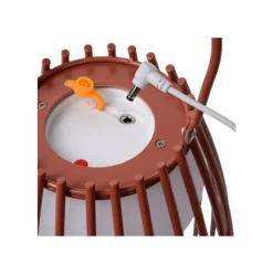 Lucide FJARA - Tafellamp Buiten - Ø 17,5 cm - LED Dimb. - 1x0,3W 3200K - IP44 - Roest bruin Online