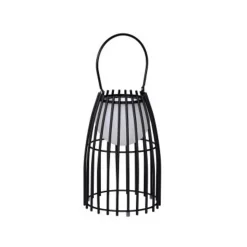 Lucide FJARA - Tafellamp Buiten - Ø 17,5 cm - LED Dimb. - 1x0,3W 3200K - IP44 - Zwart Discount