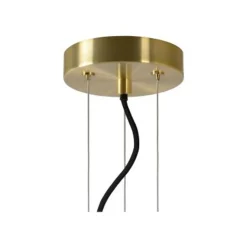 Lucide FLORIEN - Hanglamp - Ø 28 cm - 1xE27 - Amber Discount