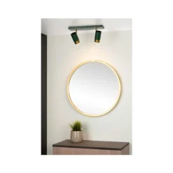 Lucide FLORIS - Plafondspot - Ø 10 cm - 2xGU10 - Groen Discount