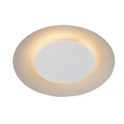 Lucide FOSKAL - Plafonnière - Ø 21,5 cm - LED - 1x6W 2700K - Wit Hot